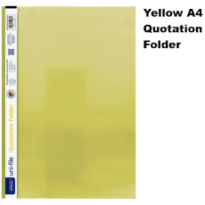 Marlin Yellow Quotation Folder 